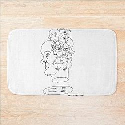 Funny Gifts Us Daniel Johnston Bath Mat
