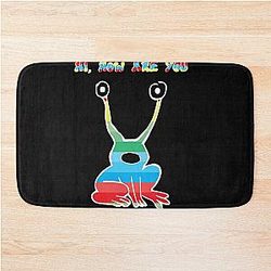Hi How Are You Daniel Johnston Tribute Bath Mat