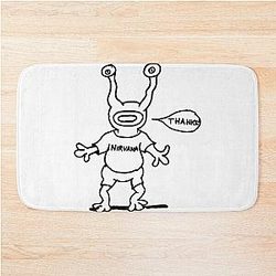 Daniel Johnston Hi How You Are From Austin Texas Bath Mat