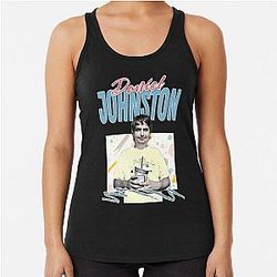 90s Style Aesthetic Daniel Johnston Tribute Racerback Tank Top