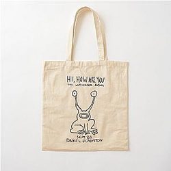 Daniel Johnston - Hi Cotton Tote Bag