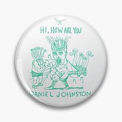 The Devil and Daniel Johnston: Hi How Are You rarity Pin