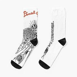 The Devil and Daniel Johnston Socks