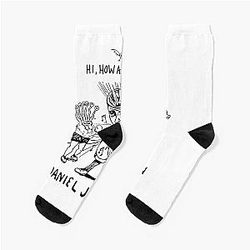 Daniel Johnston Hi How Are You 1983 Socks