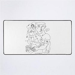 Daniel Johnston Desk Mat