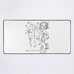 Daniel Johnston Hi Are You ok Desk Mat
