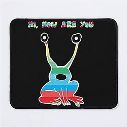 Hi How Are You: Daniel Johnston Tribute Mouse Pad