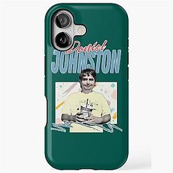 90s Style Aesthetic Daniel Johnston Tribute Design iPhone Case