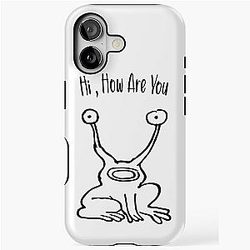Hi How Do You - Daniel Johnston iPhone Case
