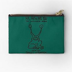 Best Selling Hi by Daniel Johnston Merchandise Zipper Pouch