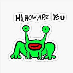 Daniel Johnston Sticker
