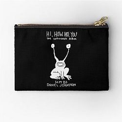 Hi How You Daniel Johnston Poster Zipper Pouch