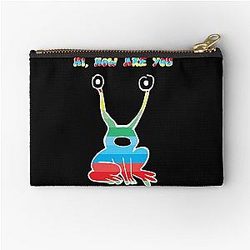 Hi, How Are You Daniel Johnston Tribute Zipper Pouch