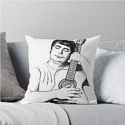 Daniel Johnston Throw Pillow