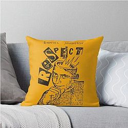 The Devil and Daniel Johnston Throw Pillow