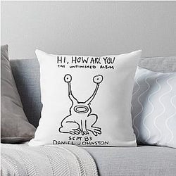 Daniel Johnston - Hi Throw Pillow