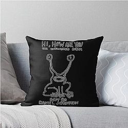 Daniel Johnston - Hi How Are You Throw Pillow