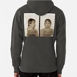 Daniel Johnston Hancock West Virginia Mugshot Pullover Hoodie