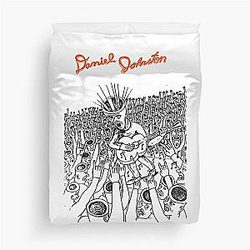 The Devil and Daniel Johnston Duvet Cover
