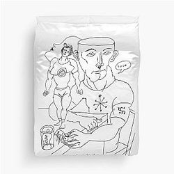 Daniel Johnston Gifts Duvet Cover
