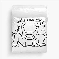 Daniel Johnston Awesome  Duvet Cover