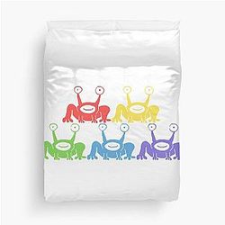 Daniel Johnston Frog Character Funny Duvet Cover