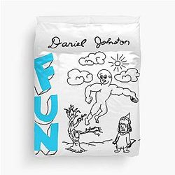 Daniel Johnston Fun Duvet Cover