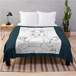 Daniel Johnston Drawing Blanket