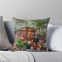 Danny Devito BBQ Throw Pillow