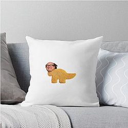 Danny DeVito Dino Throw Pillow