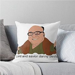 Our Lord and Savior Danny DeVito Throw Pillow