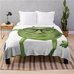 Danny Devito as Mike Wazowski Throw Blanket
