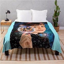 Matilda Pullover Danny DeVito 90s Movie Bath Mat & Shower Curtain Gift for Men Throw Blanket