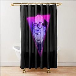 Danny Devito Vaporwave Shower Curtain
