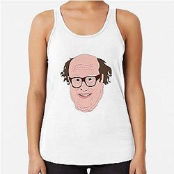 Danny DeVito Funny Cartoon Tank Top