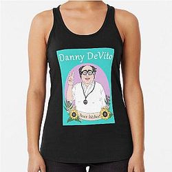 Danny DeVito Peace Sign Racerback Tank Top