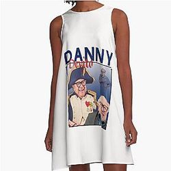 Danny DeVito Homage Top US Movie Director Film Icon Vintage A-Line Dress