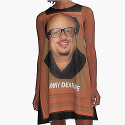 DANNY DEANDRE (ERIC ANDRE -DANNY DEVITO) A-Line Dress