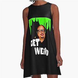 ERIC DEVITO GET WEIRD Eric Andre and Danny Devito A-Line Dress