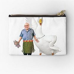 Danny DeVito Swan Zipper Pouch