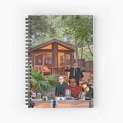 Danny Devito BBQ Spiral Notebook