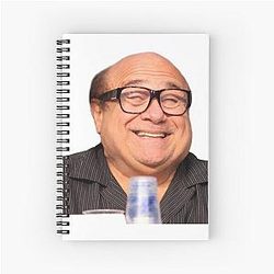 Blind Danny Devito Notebook