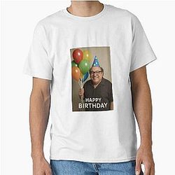 Danny Devito's Birthday Party Hat Meme Classic T-Shirt
