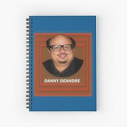 DANNY DEANDRE (Eric Andre - Danny Devito) Spiral Notebook