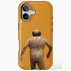 Naked Danny Devito iPhone Case
