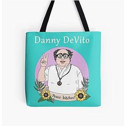 Danny DeVito Peace Sign Tote Bag