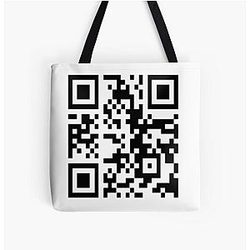 Danny Devito Picture QR Code Scan All Over Print Tote Bag