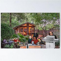 Danny Devito BBQ Poster