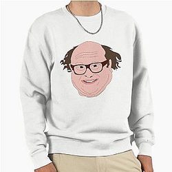 Danny Devito Funny Cartoon Pullover Sweatshirt
