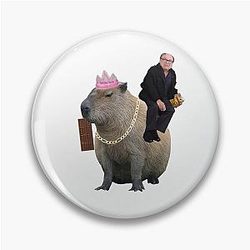 Danny Devito and Capybara Pin